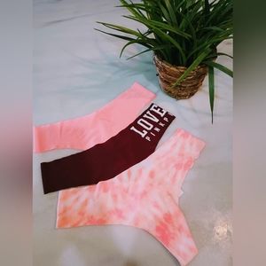 Victoria's secret thong Pink